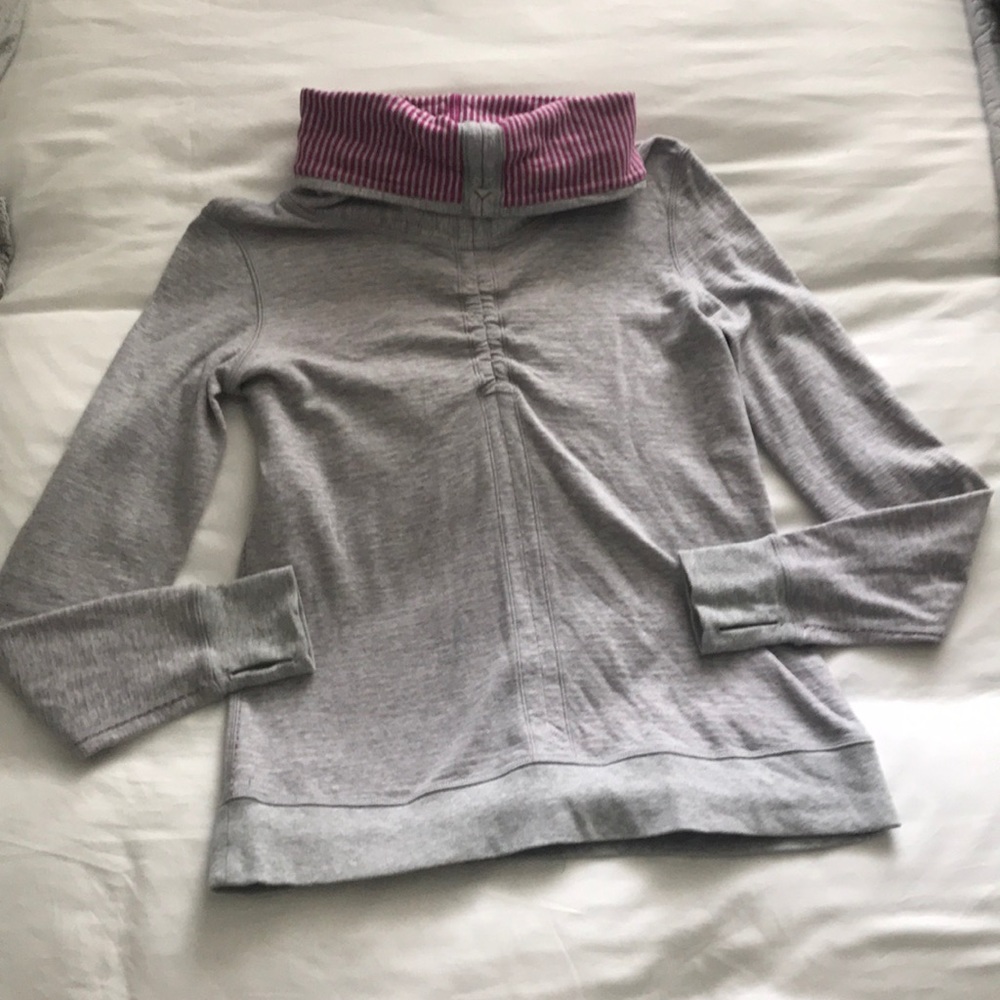 Lululemon Reversible Cowl Neck Pullover